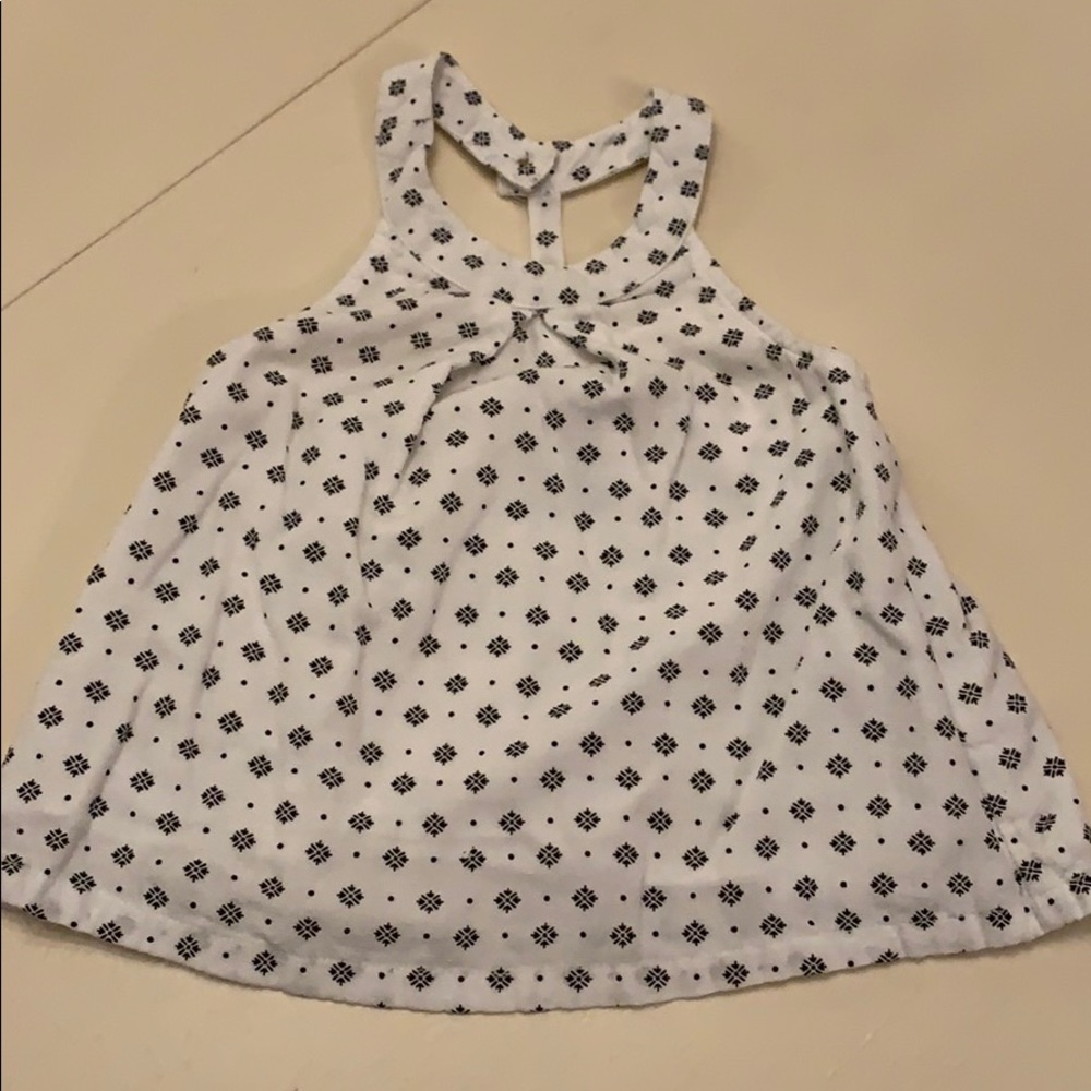 White and black tank